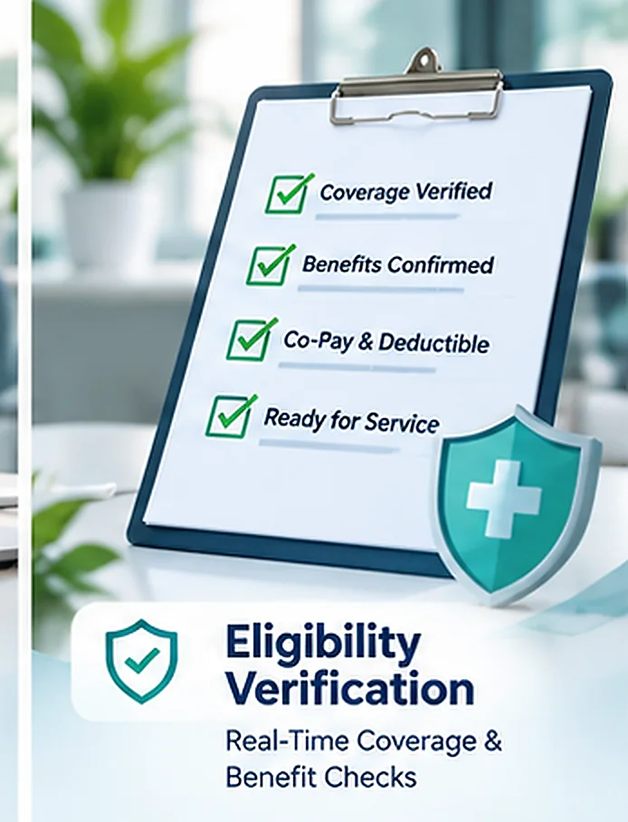 Eligibility & Benefits Verification services